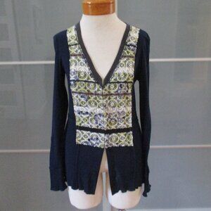 Anthropologie Tiny Long Sleeve Cardigan